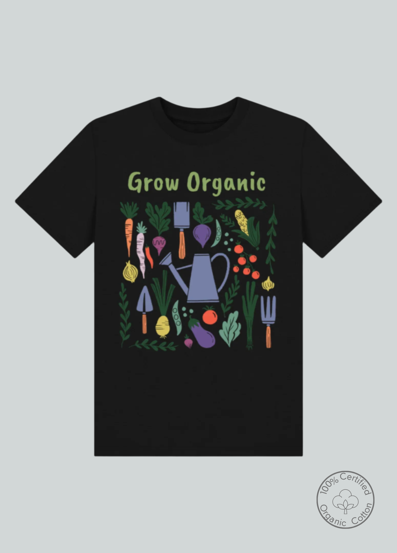 Grow Organic Cotton Tee