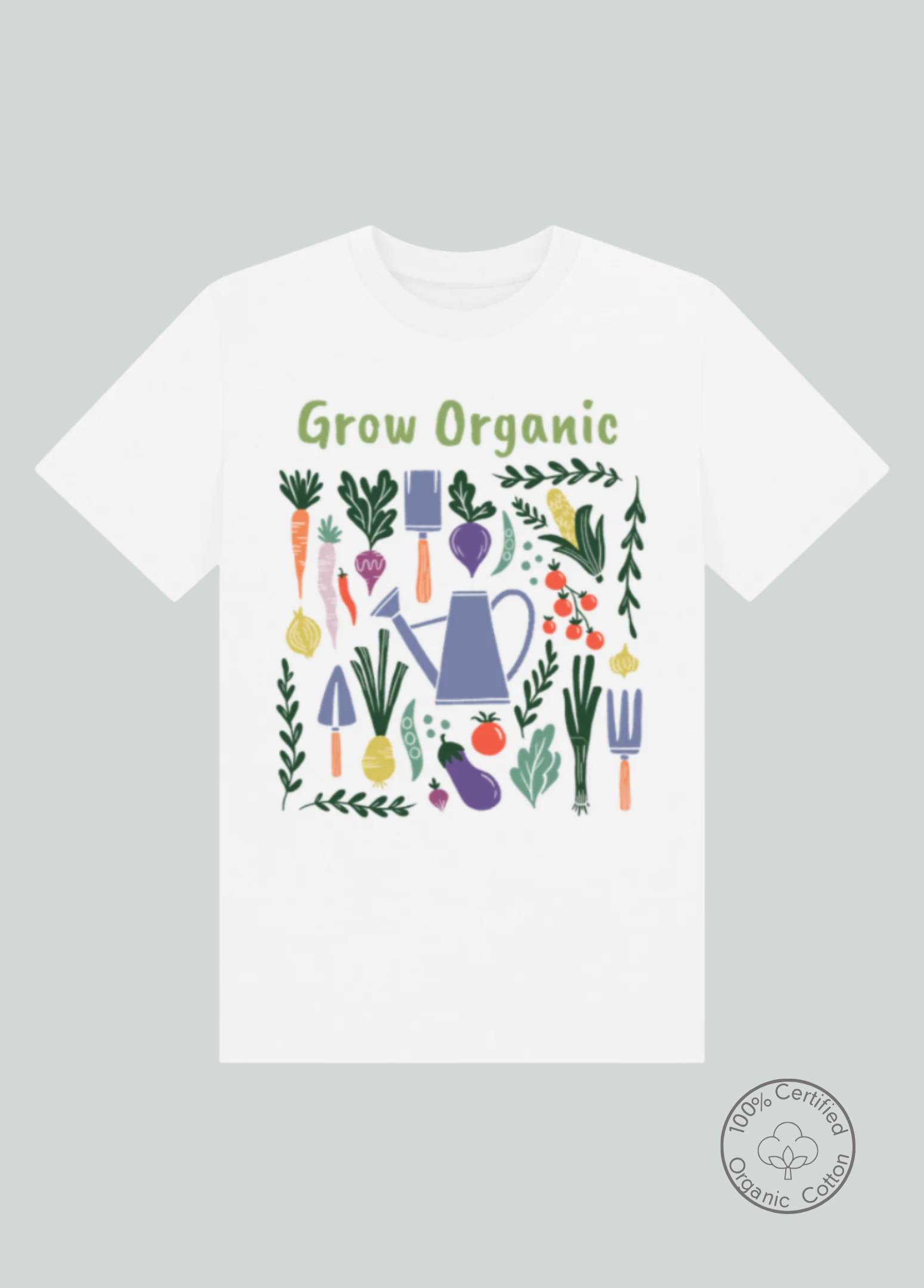 Grow Organic Cotton Tee