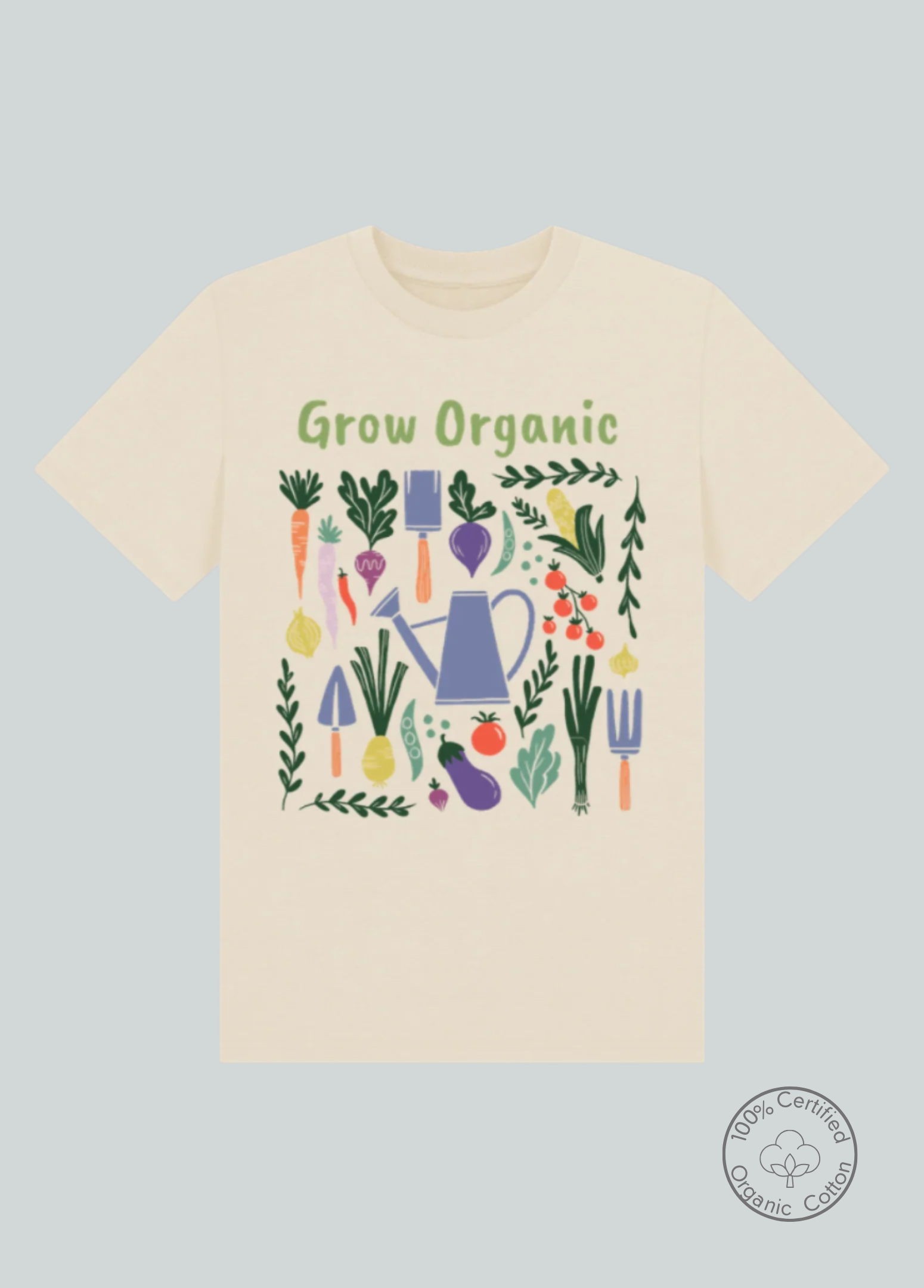 Grow Organic Cotton Tee