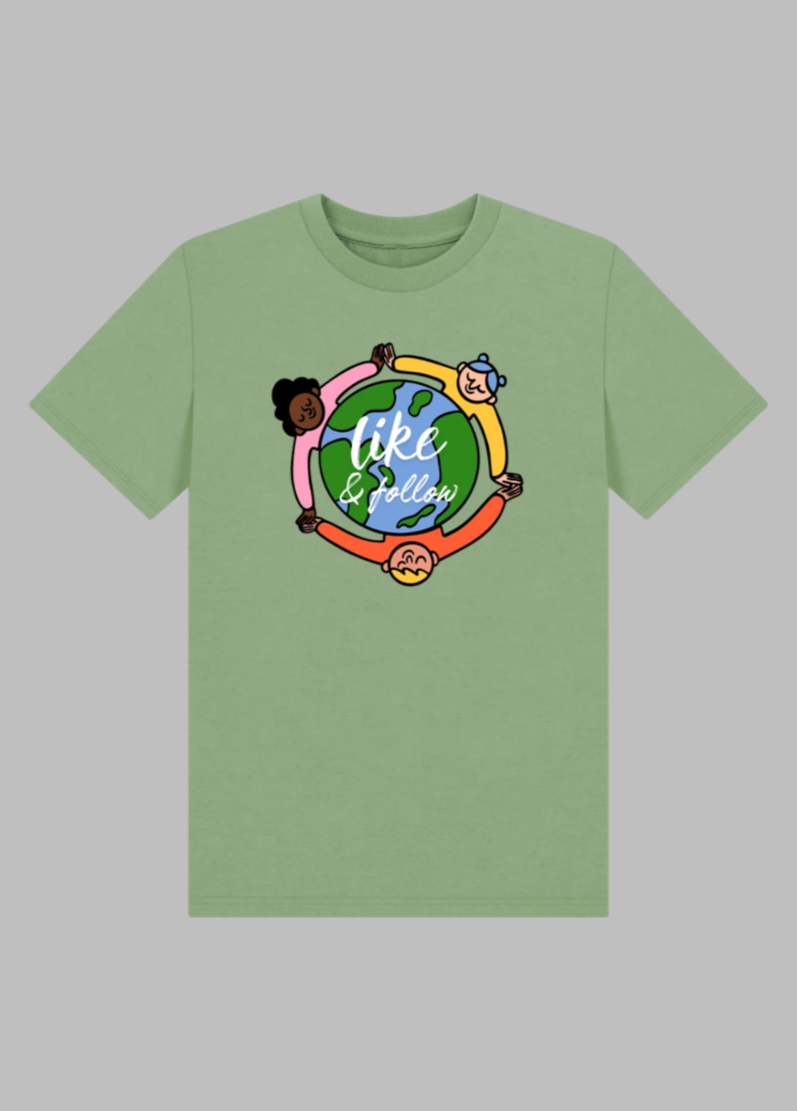 Organic Cotton Tee #Like & Follow