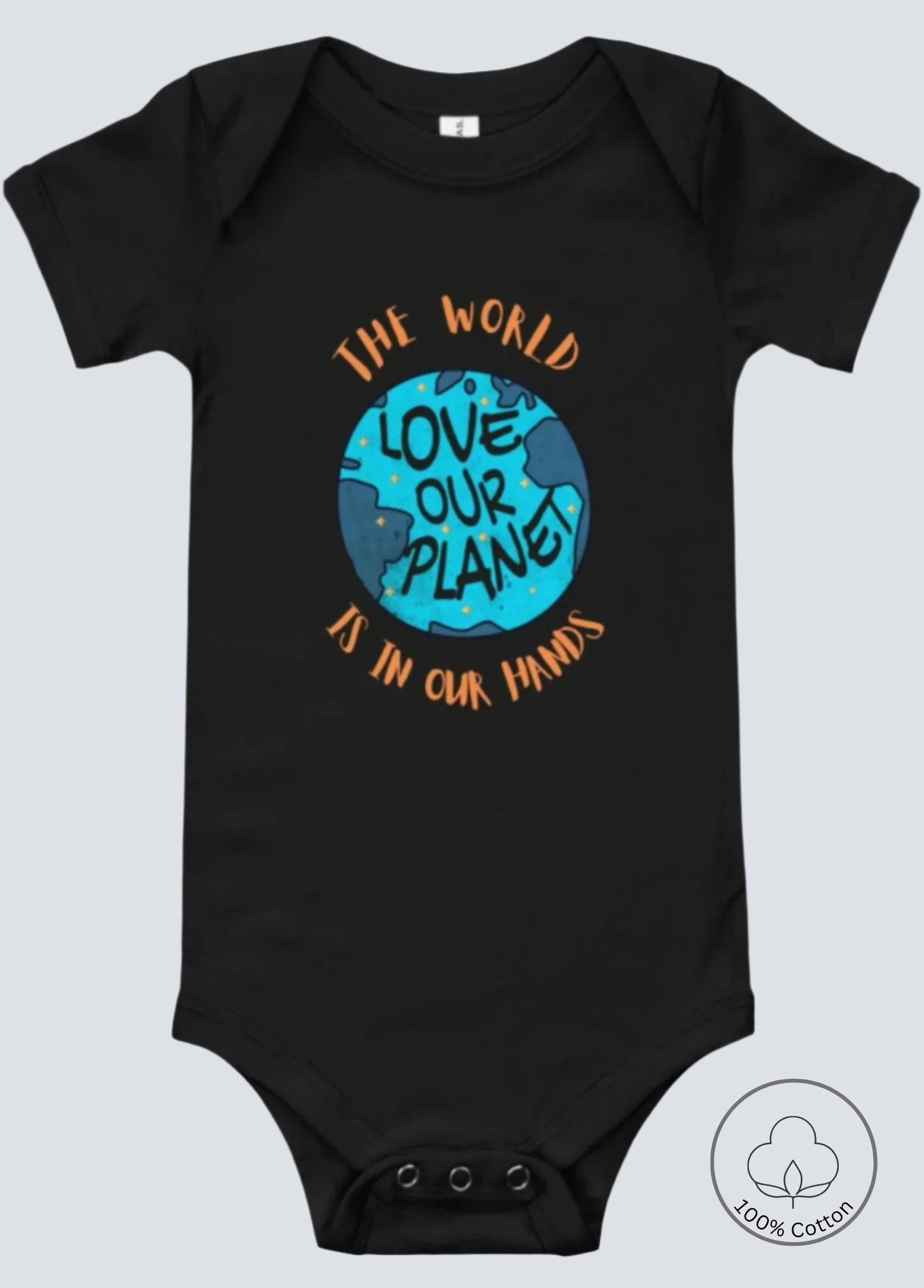 Cotton baby bodysuit