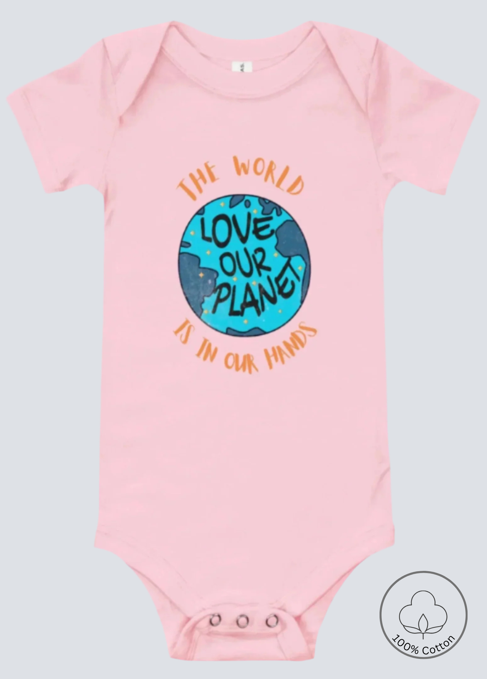 Cotton baby bodysuit