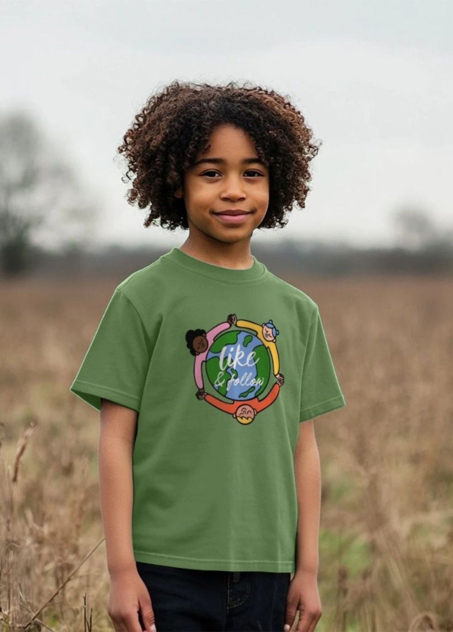 Organic Cotton Tee #Like & Follow