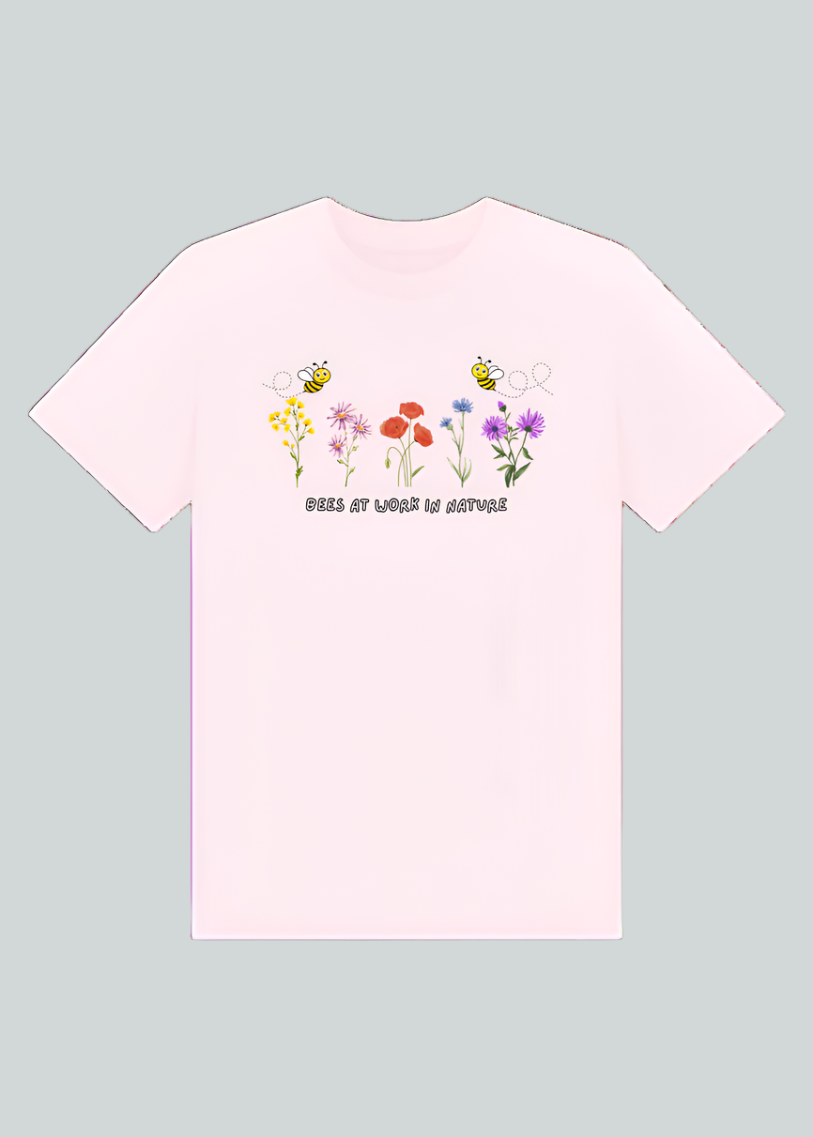 Bees at Work Cotton Tee