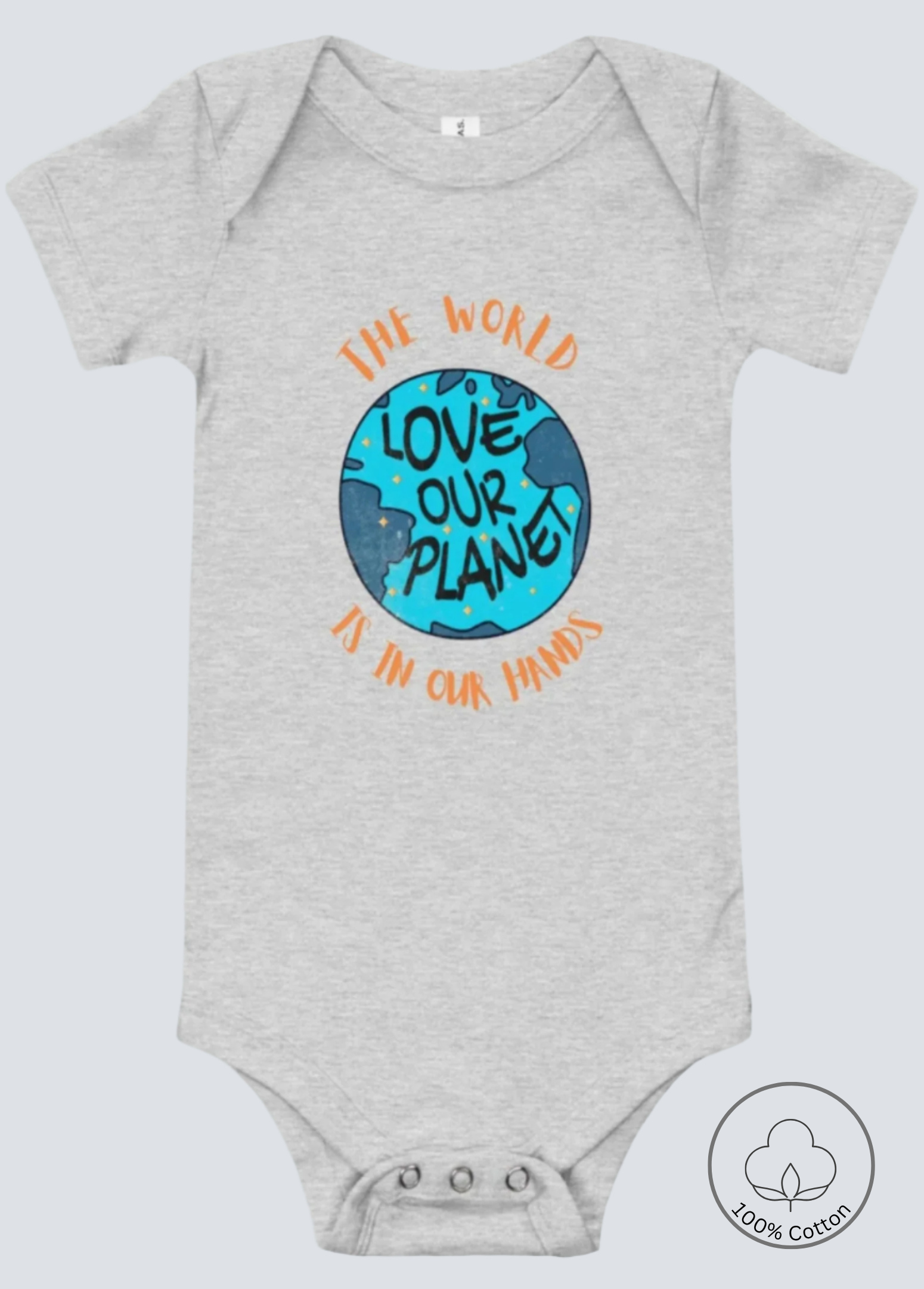 Cotton baby bodysuit