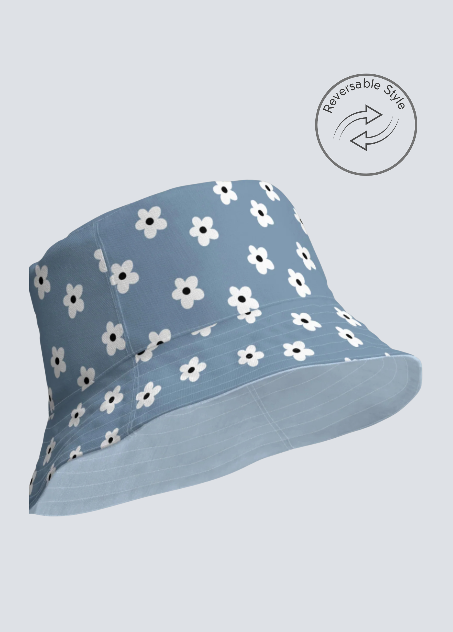 Reversible bucket hat