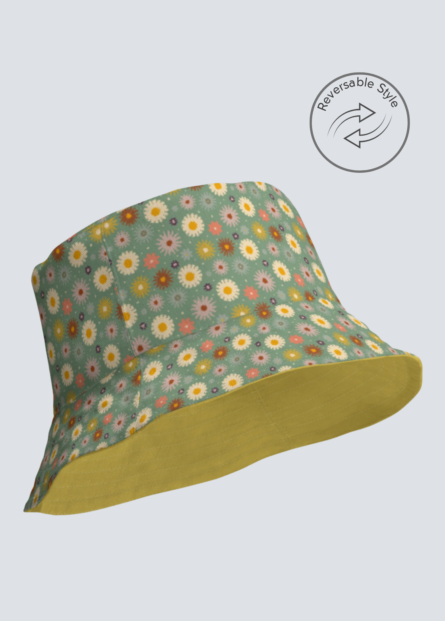Reversible bucket hat