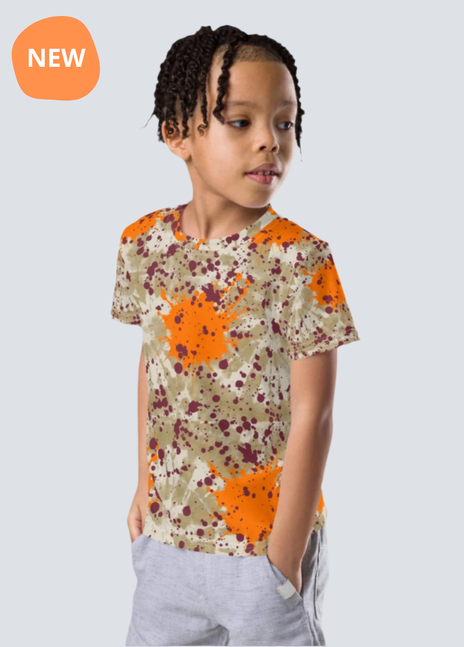 Kids crew neck t-shirt