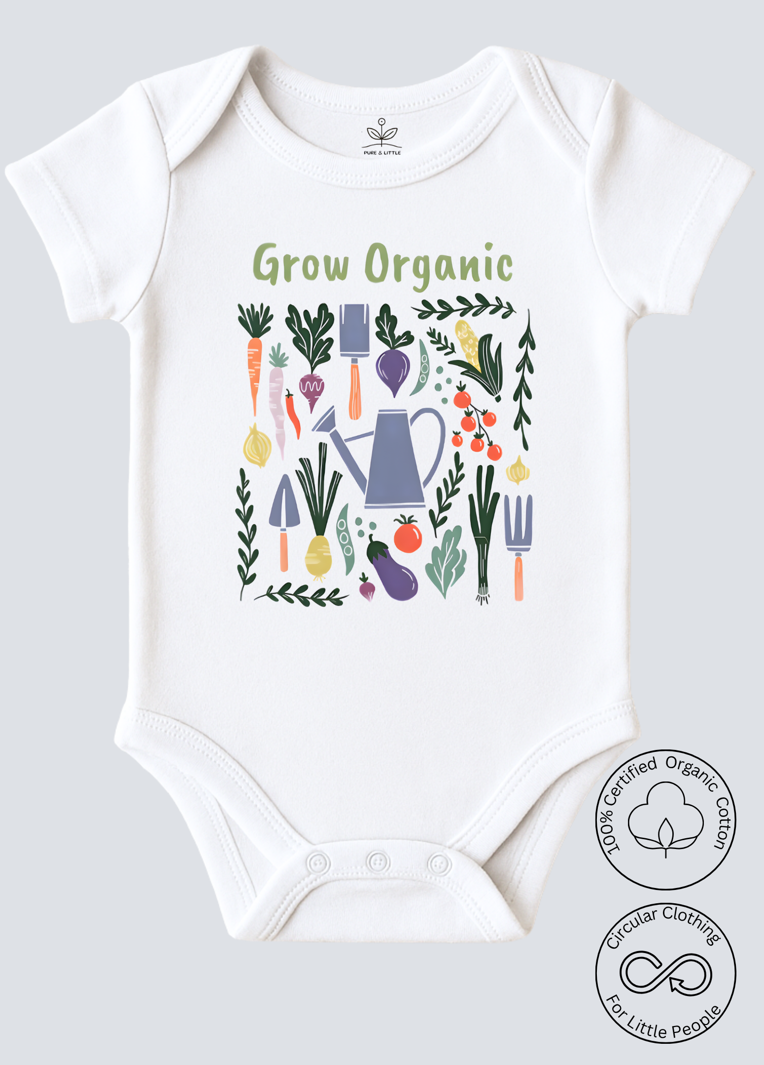 Organic Cotton Baby Bodysuit