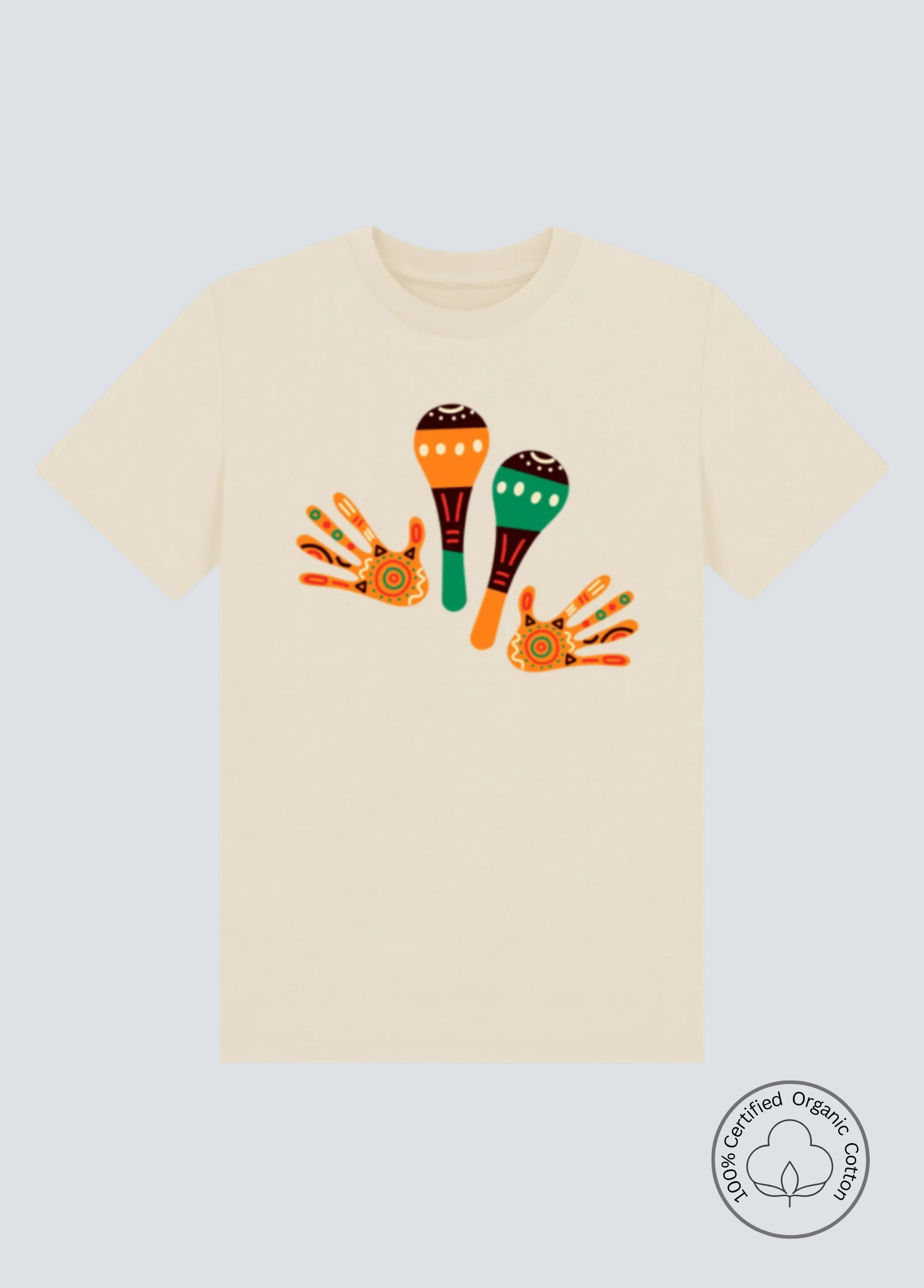 Africa Print Organic Cotton Tee