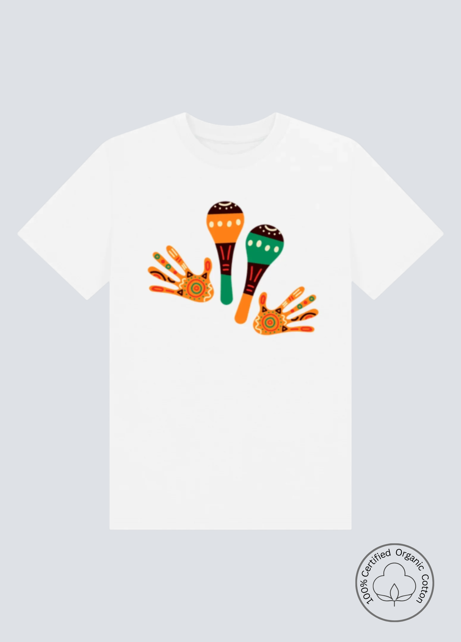 Africa Print Organic Cotton Tee