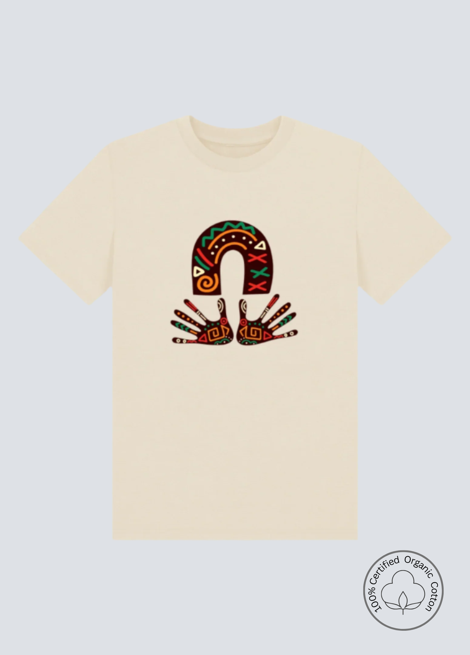 Organic Africa Print Tee