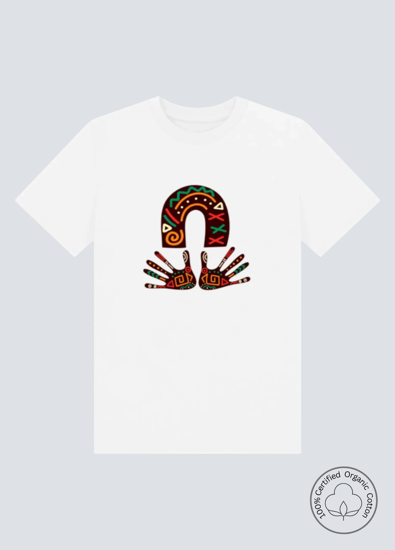 Organic Africa Print Tee