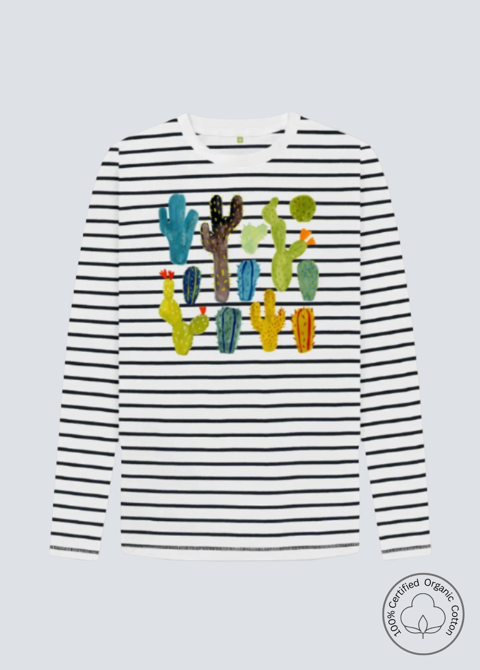 Cactus Garden Stripe T-Shirt