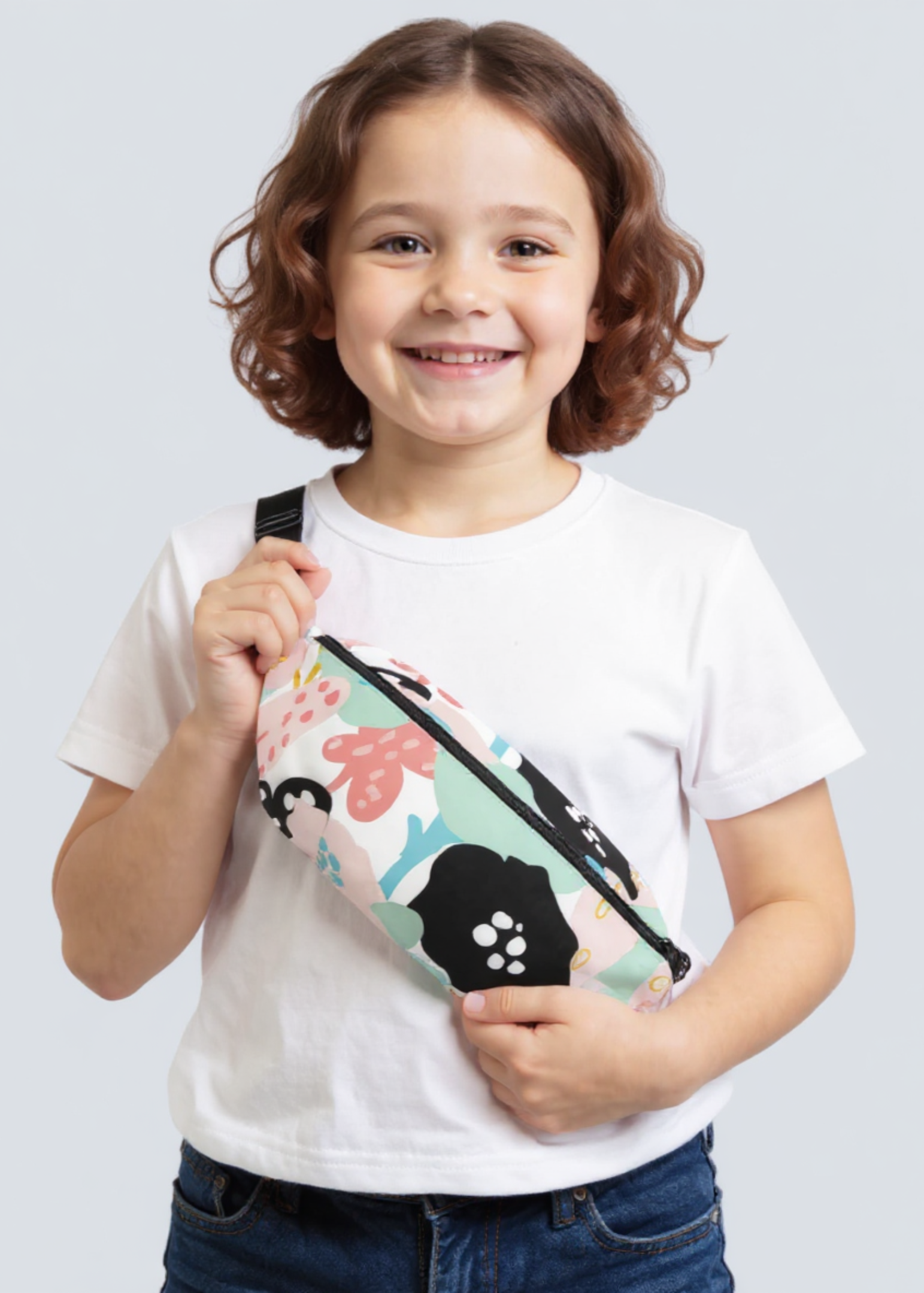 Printed Cross-Body Bag