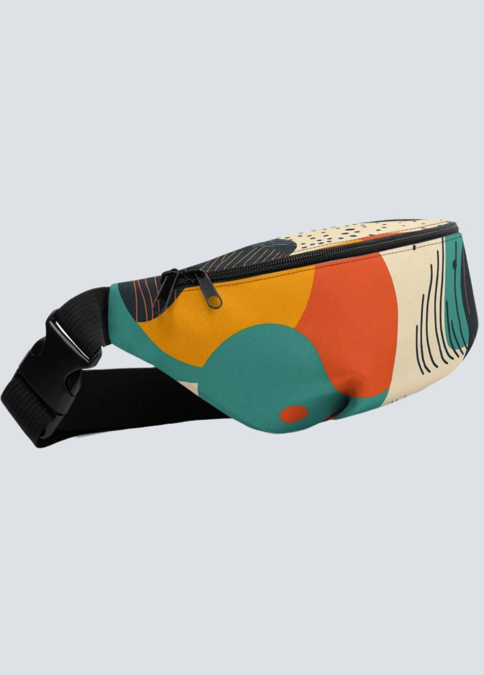 Printed Cross-Body Bag