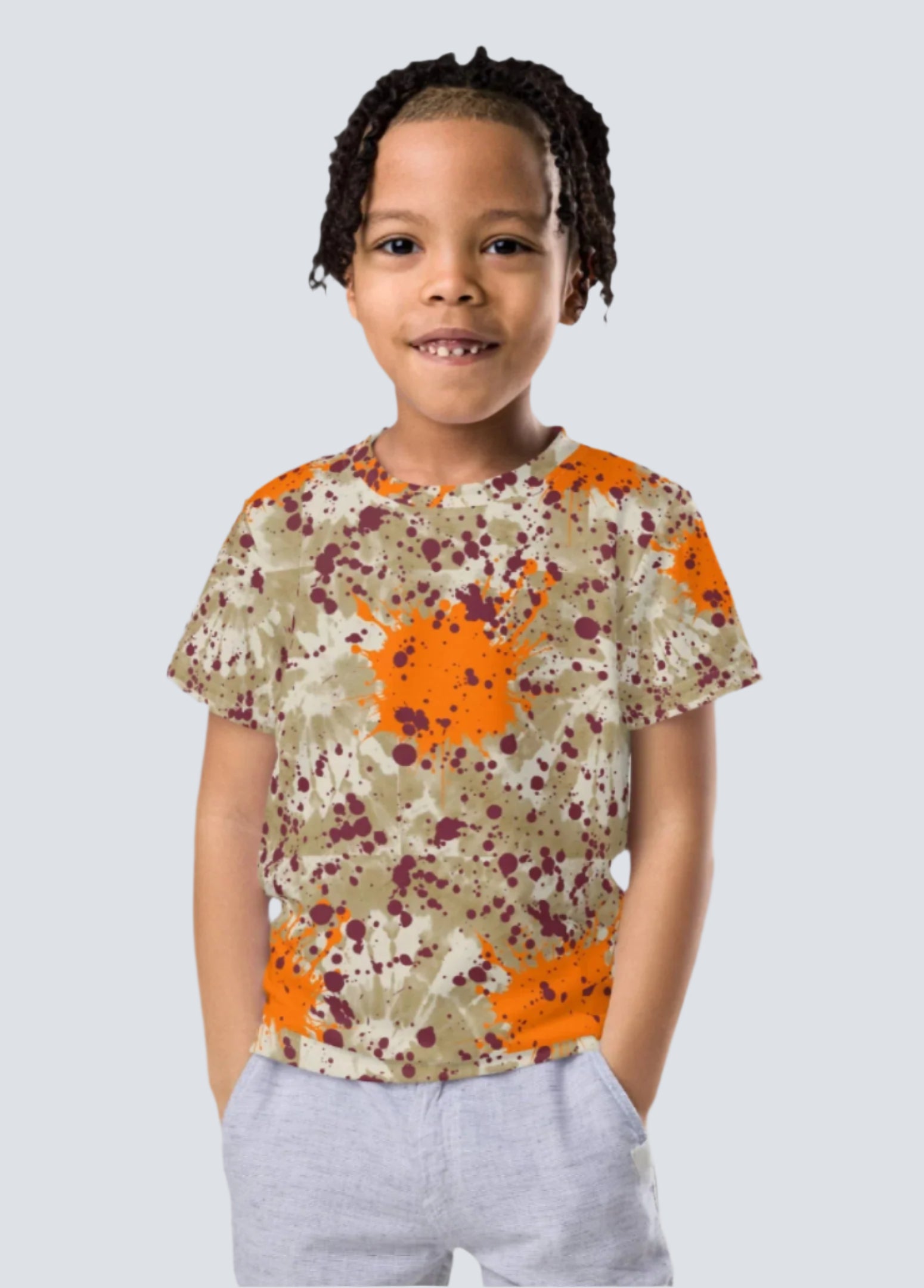 Kids crew neck t-shirt