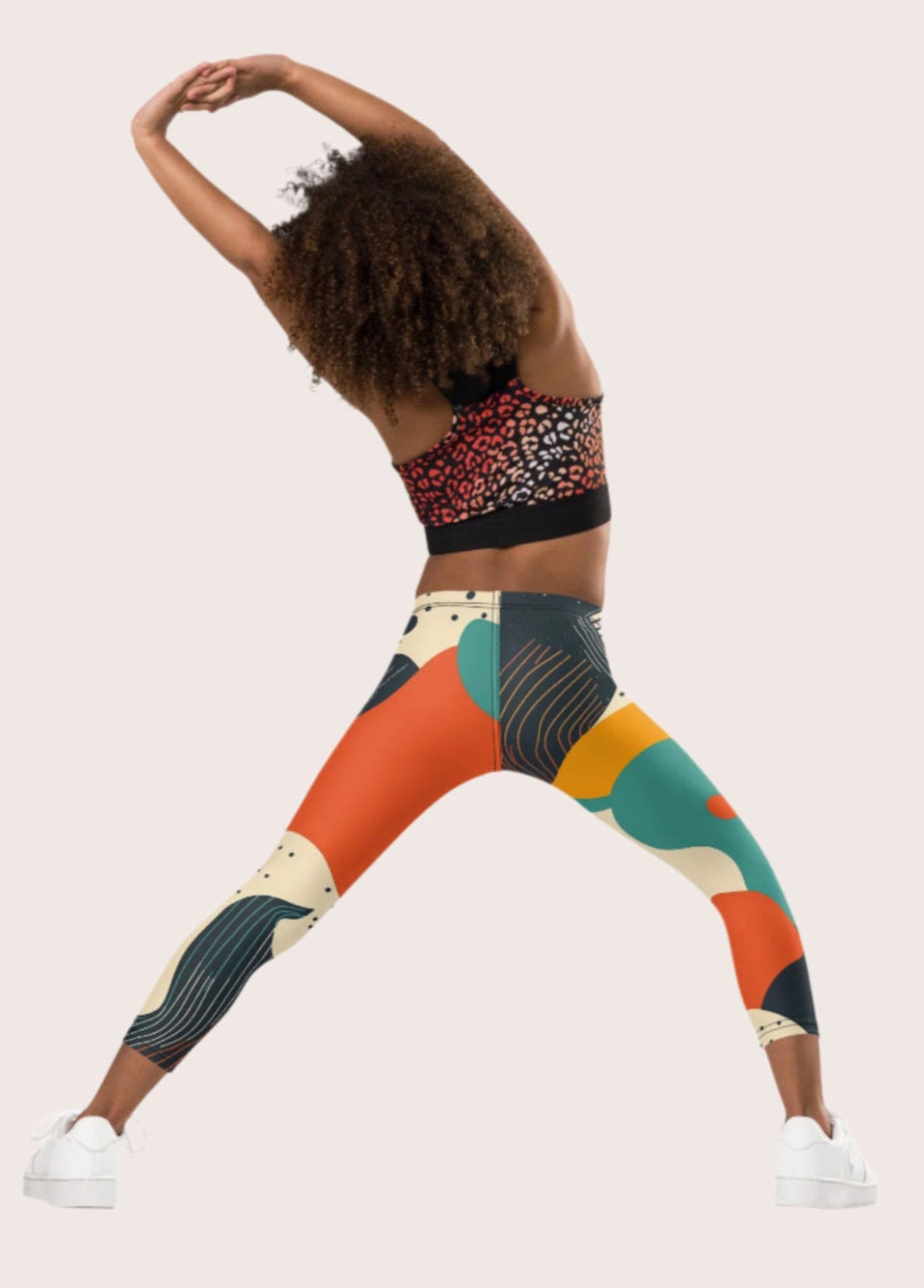 Kids Abstract Print Leggings