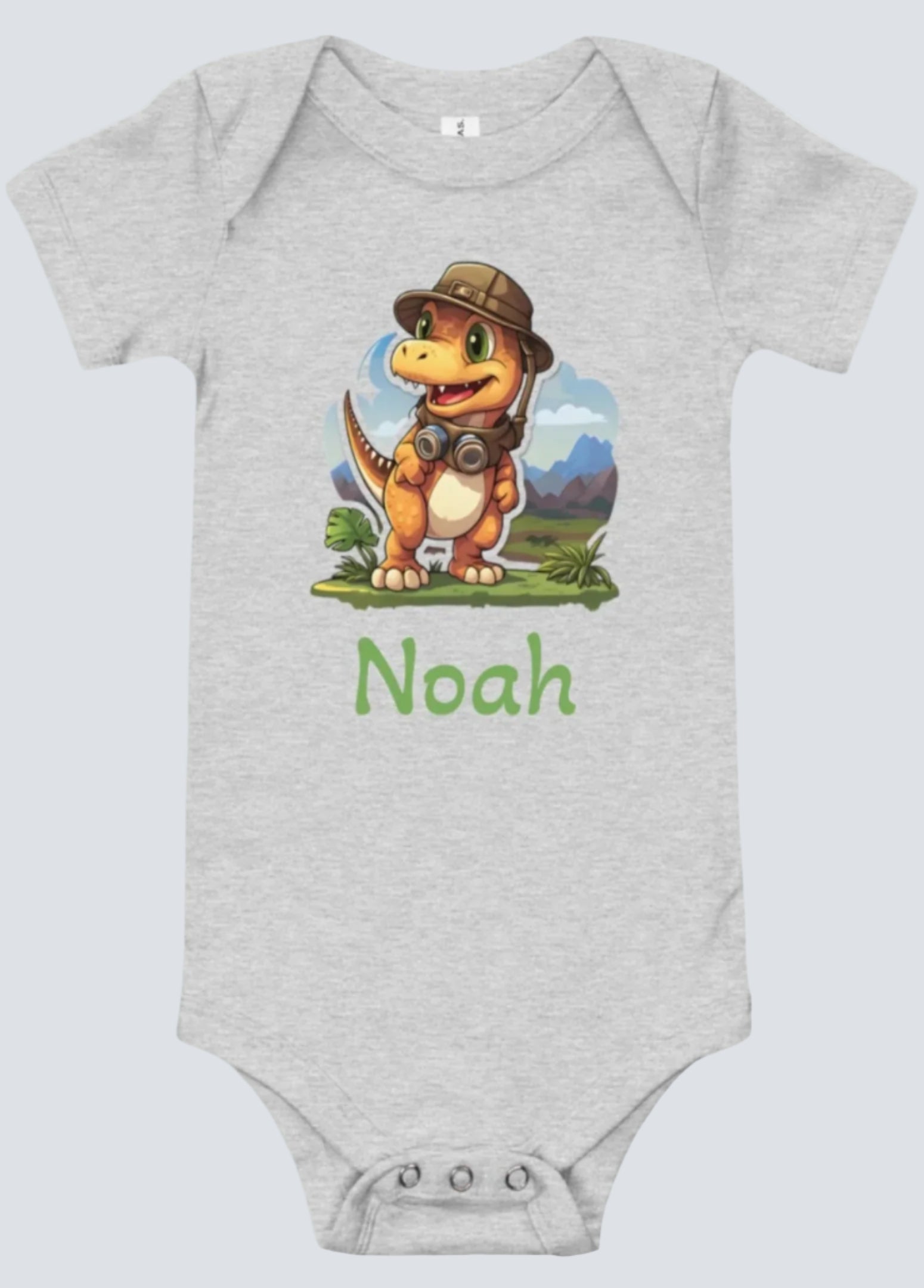 Custom baby bodysuit