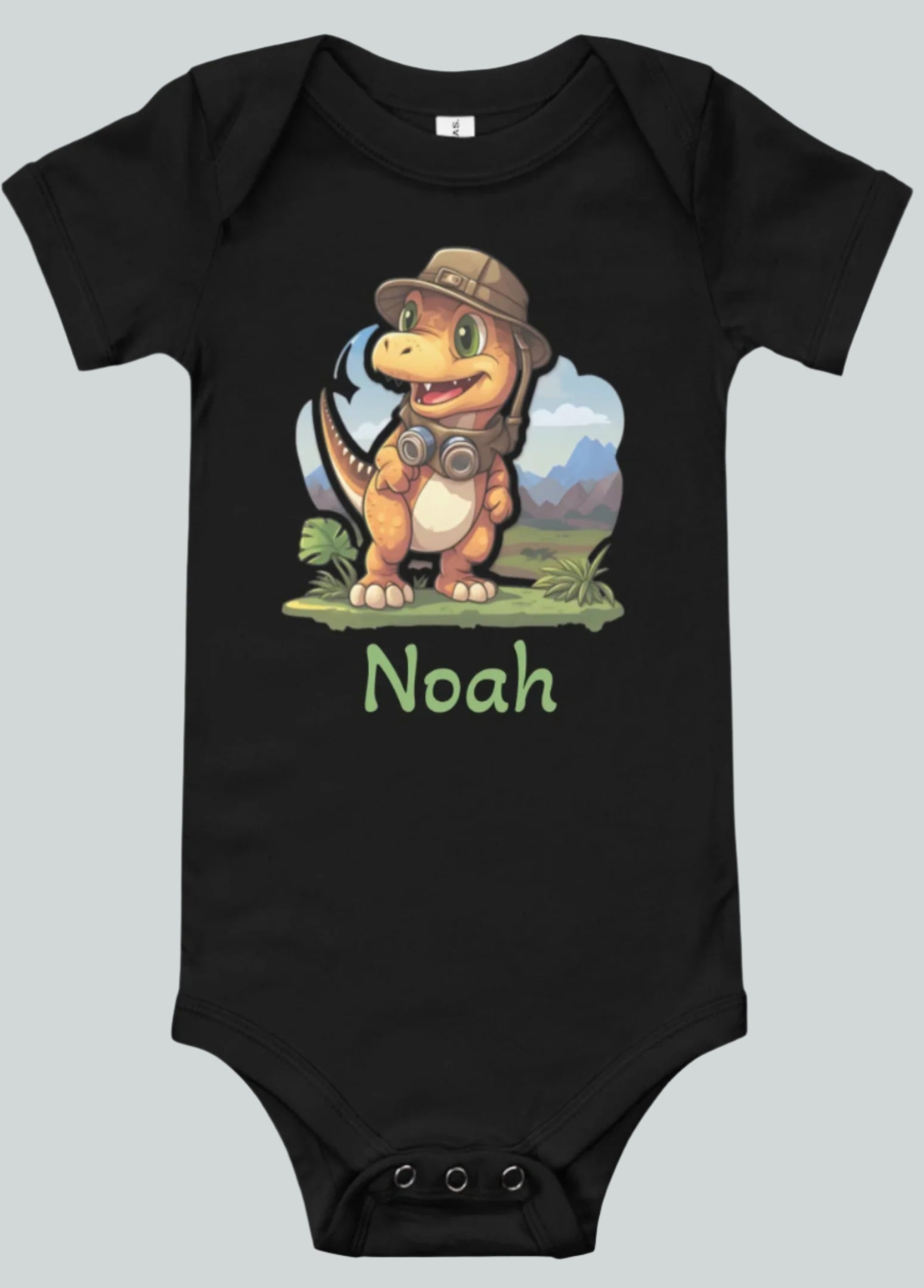 Custom baby cotton bodysuit