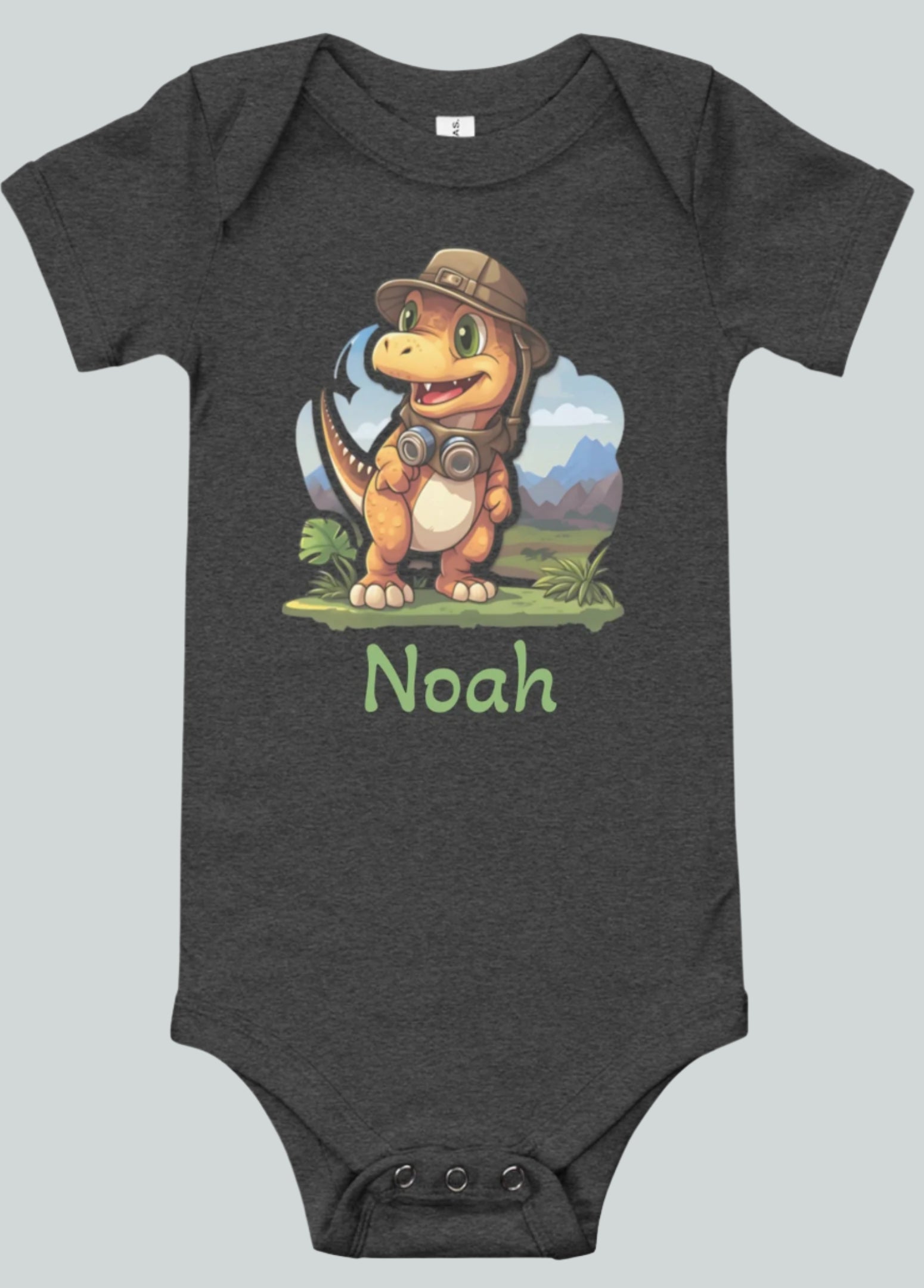 Custom baby cotton bodysuit