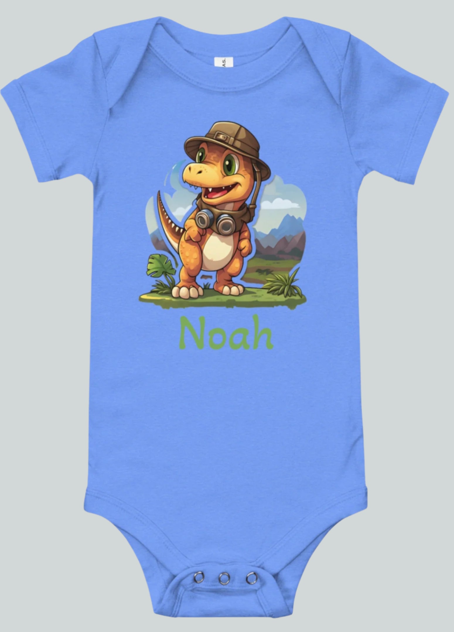 Custom baby cotton bodysuit