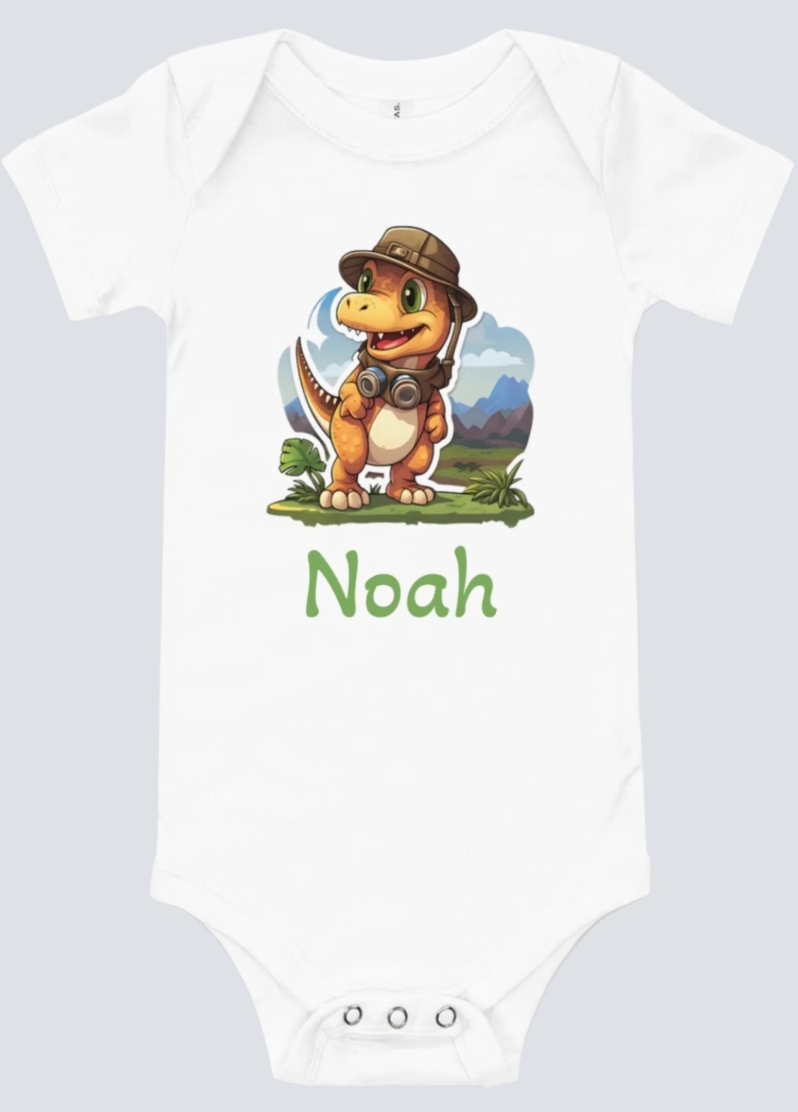 Custom baby bodysuit