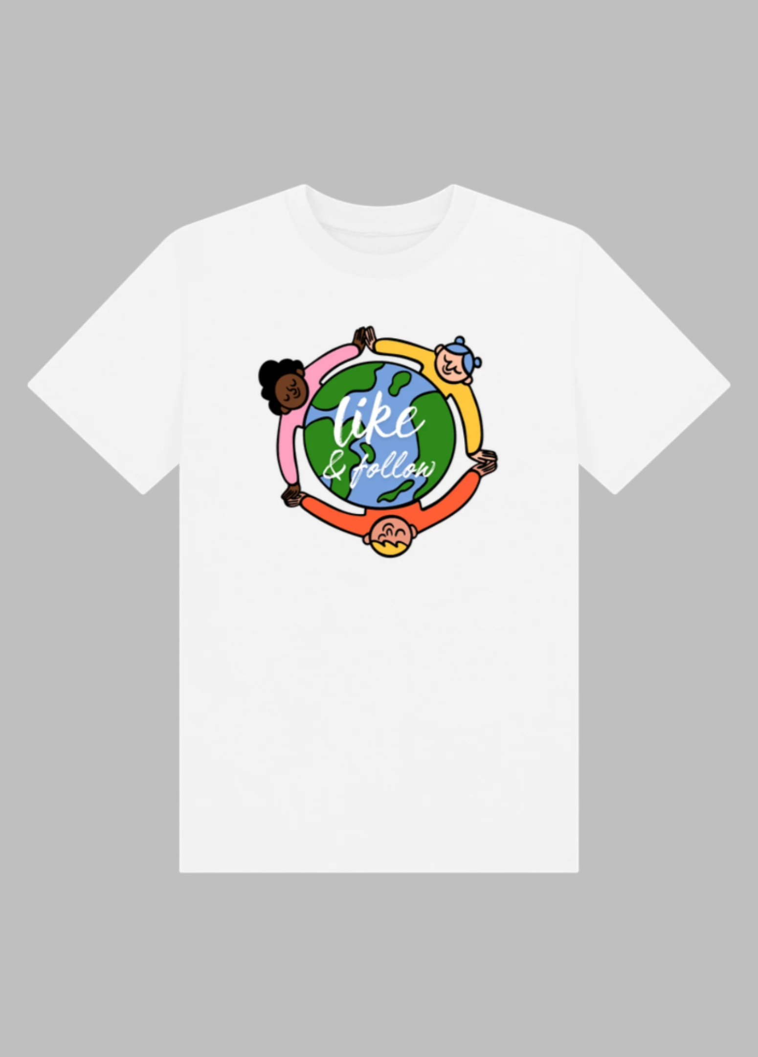 Organic Cotton Tee #Like & Follow