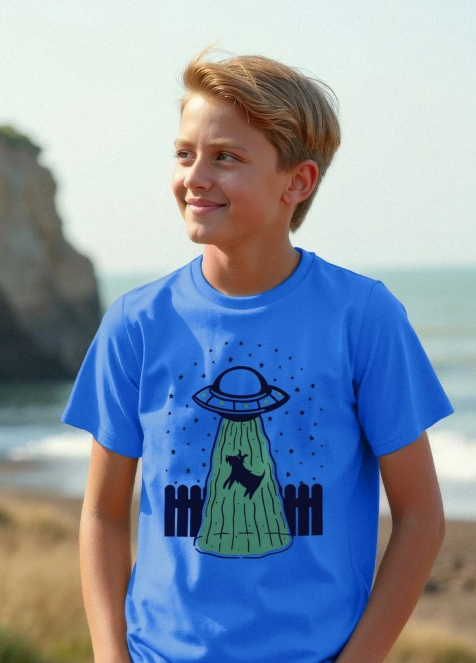 Kids Dog from space Tee