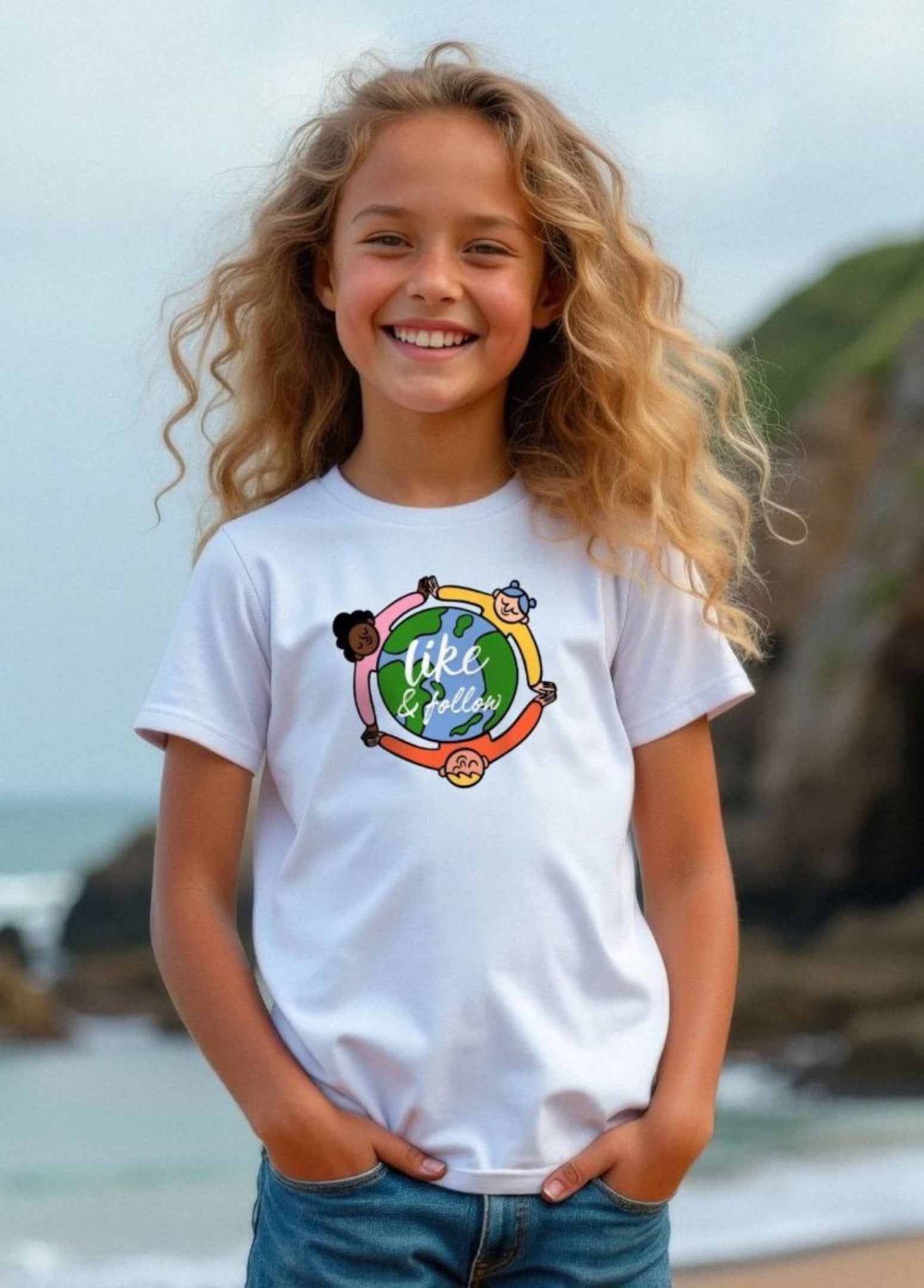 Organic Cotton Tee #Like & Follow