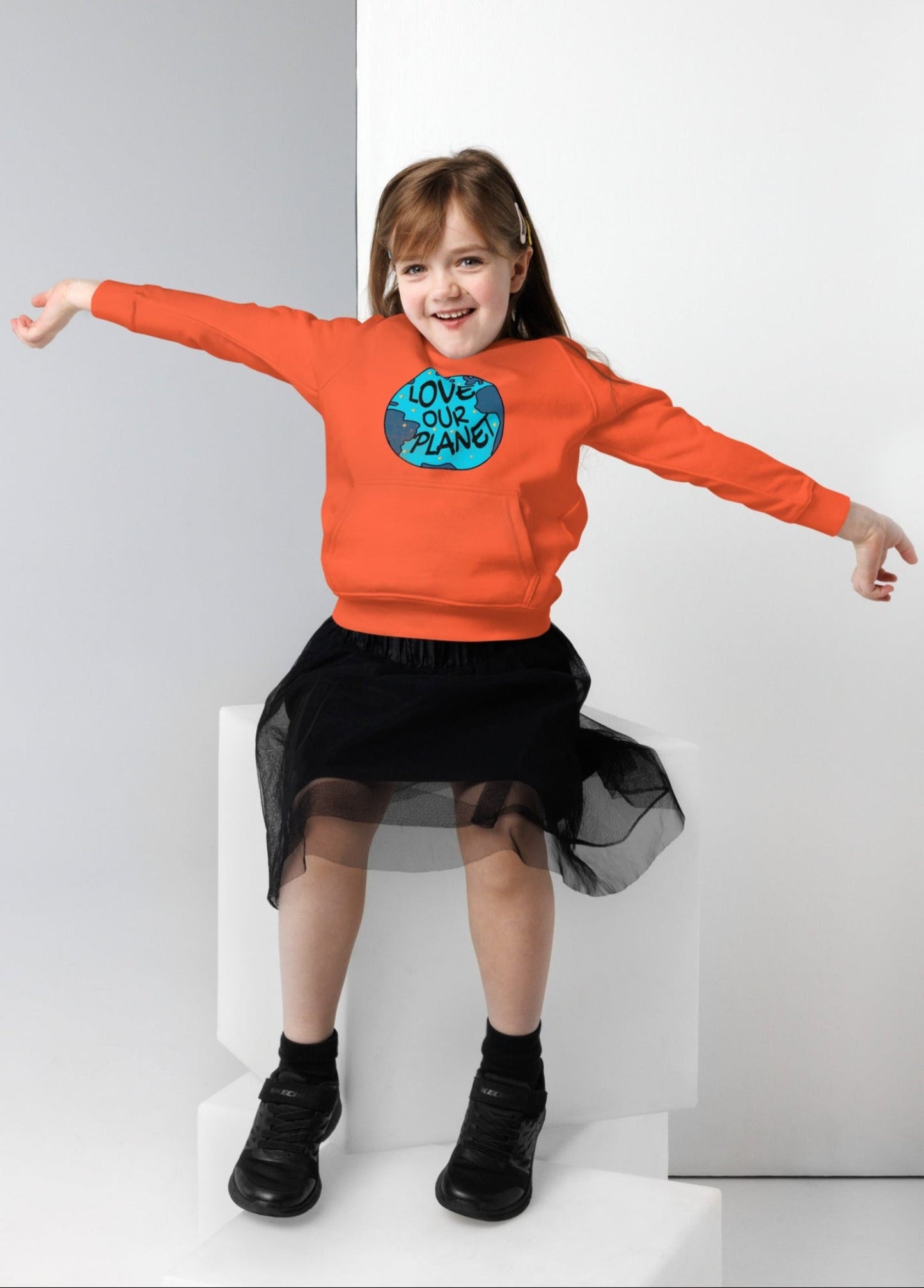 Kids fleece hoodie