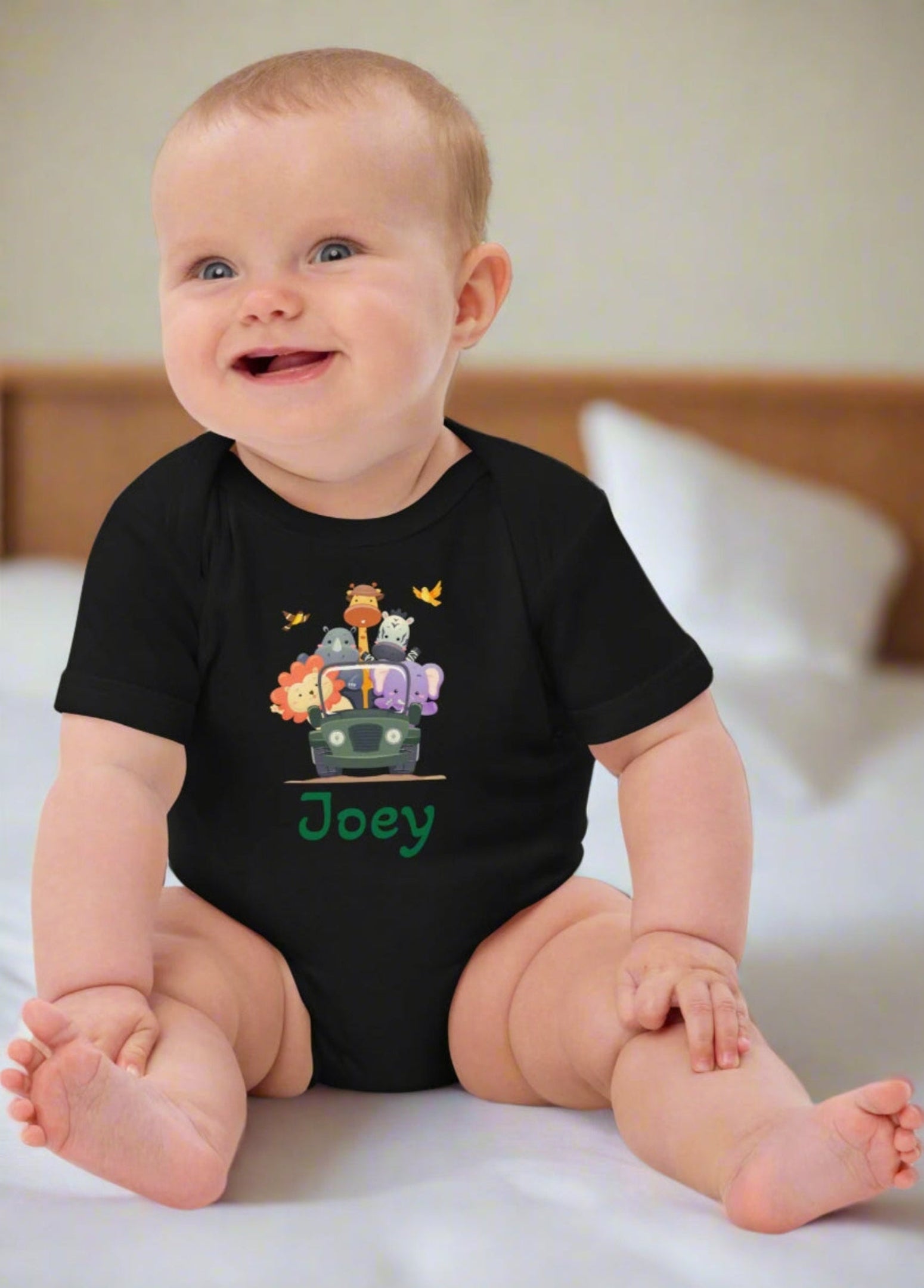 Organic cotton baby bodysuit