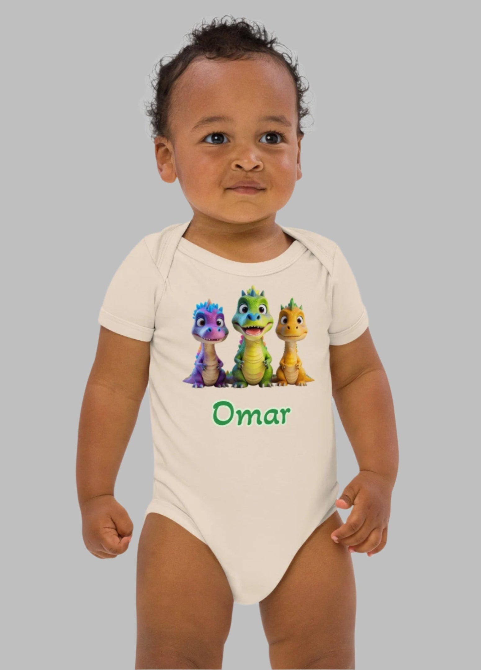 Organic cotton baby bodysuit