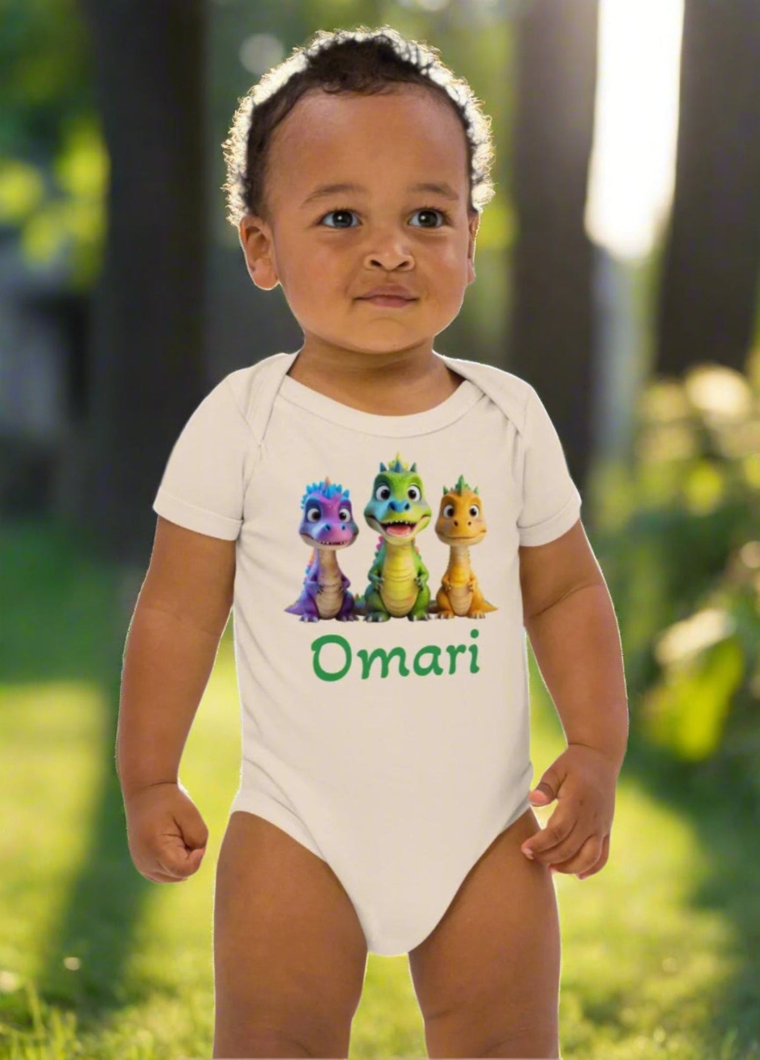 Organic cotton baby bodysuit