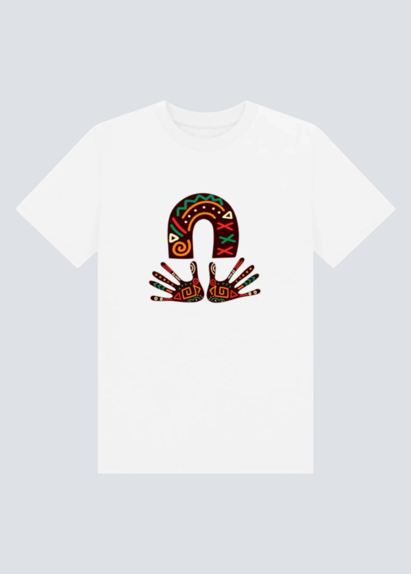 White Printed Kids T-Shirt