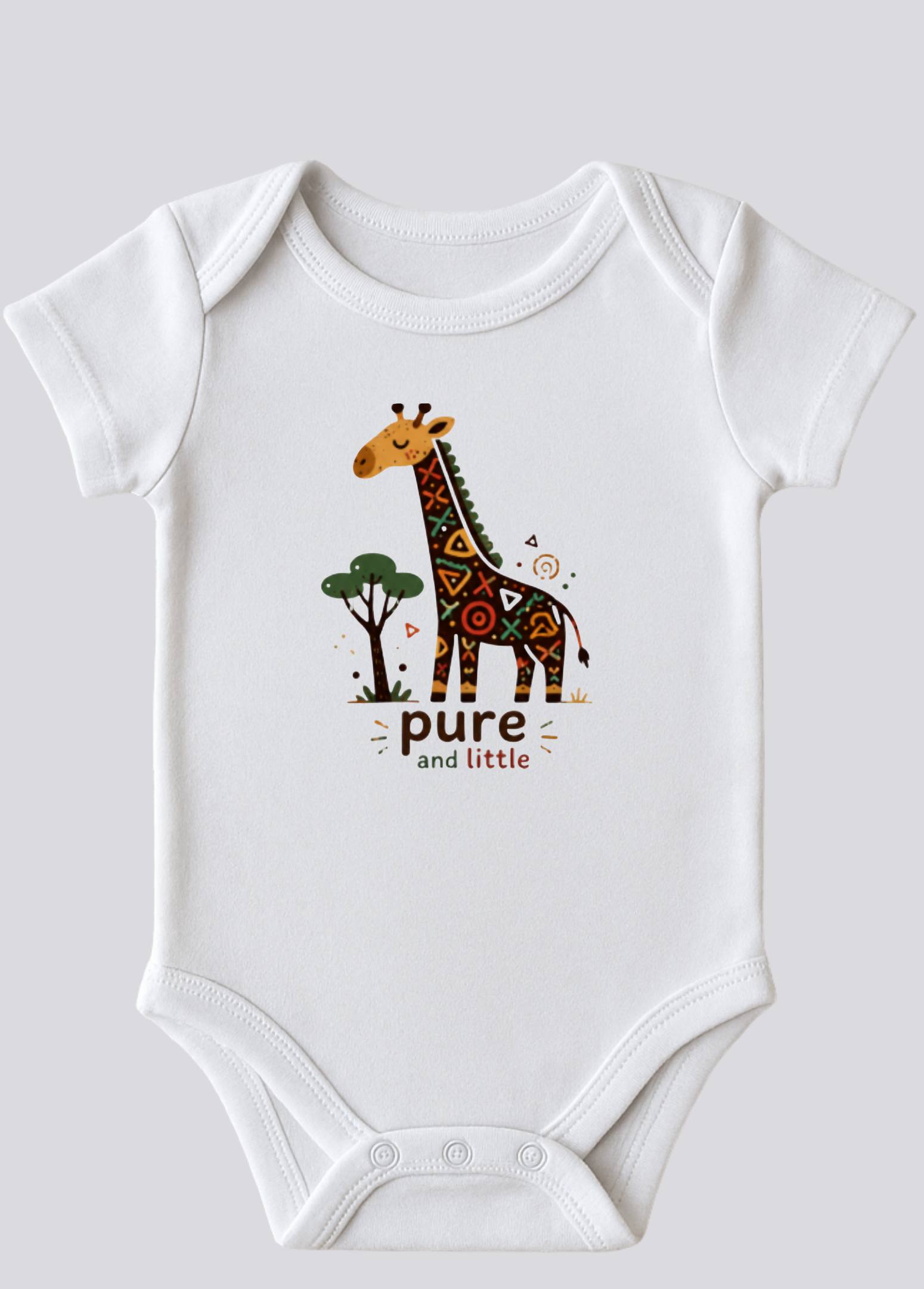 Africa Pure & Little Bodysuit 0-24m