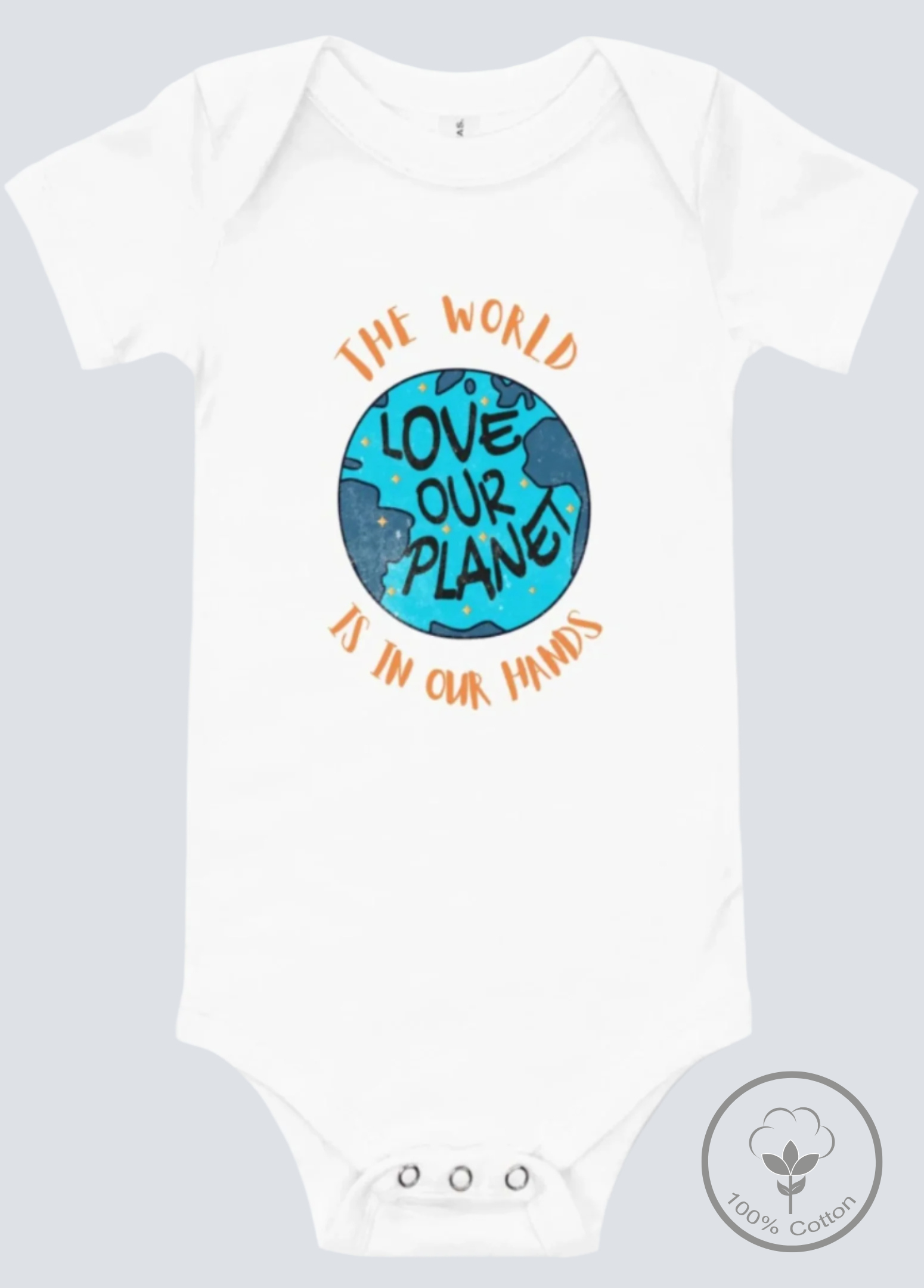 Cotton baby bodysuit