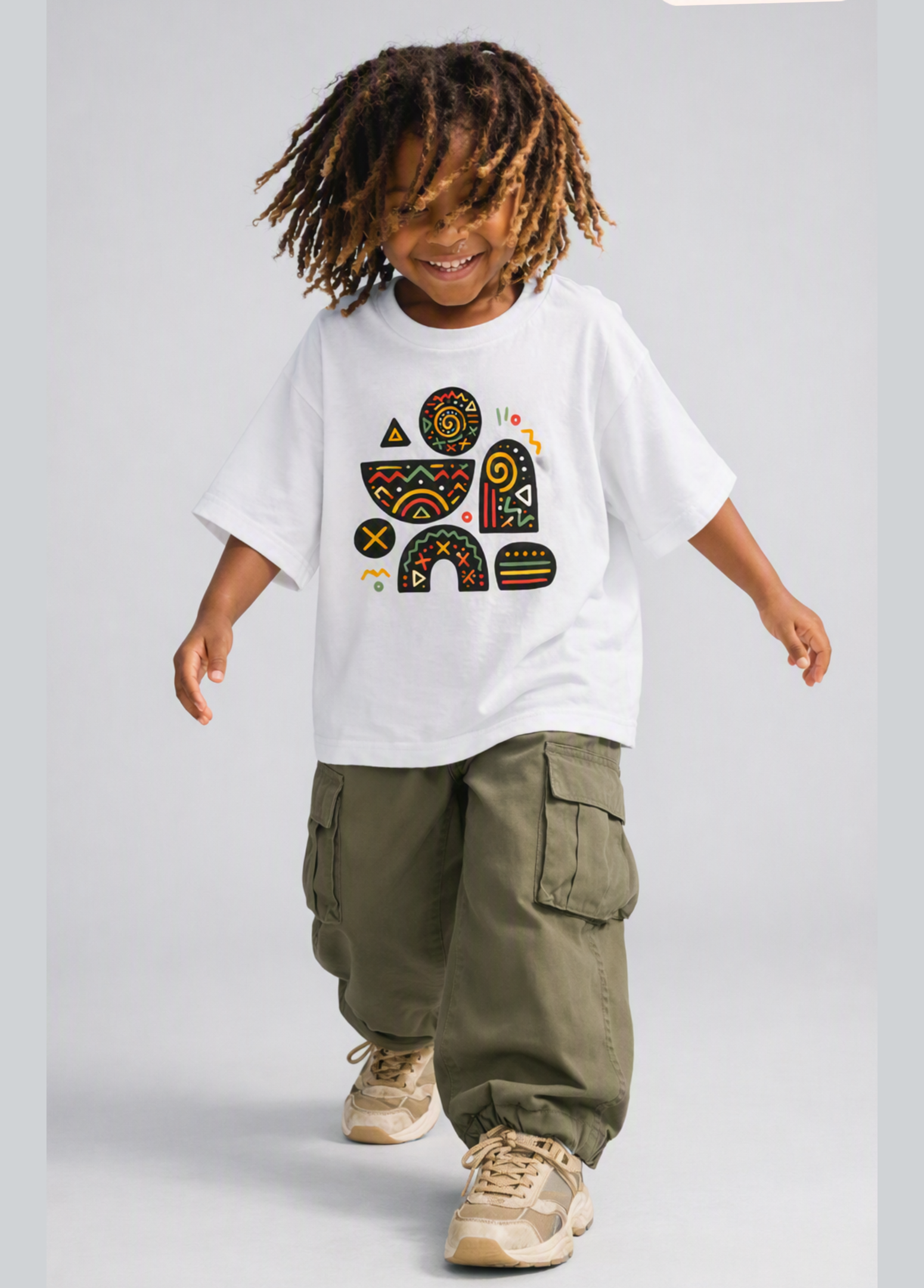 Abstract Africa organic T-Shirt.