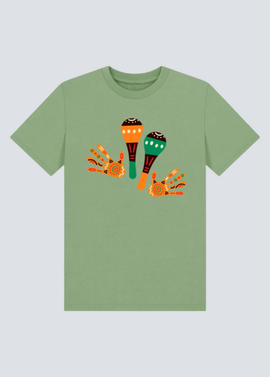 Sage Printed Kids T-Shirt